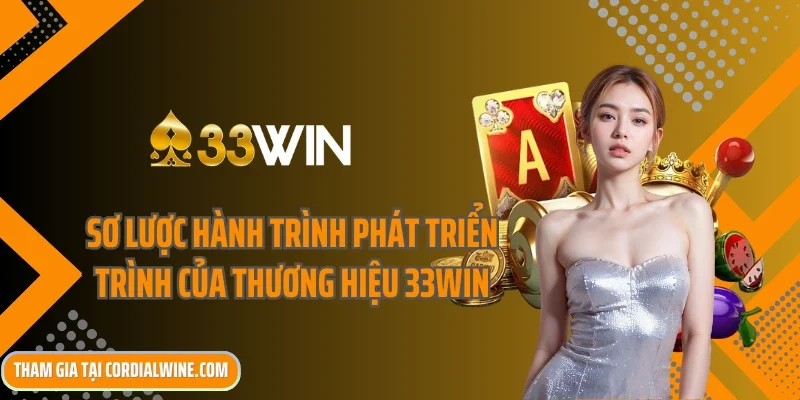 Sơ lược hành trình phát trình của thương hiệu 33win